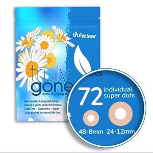 Truly Gone Acne Fighting Super Dots - New Sealed Pkg